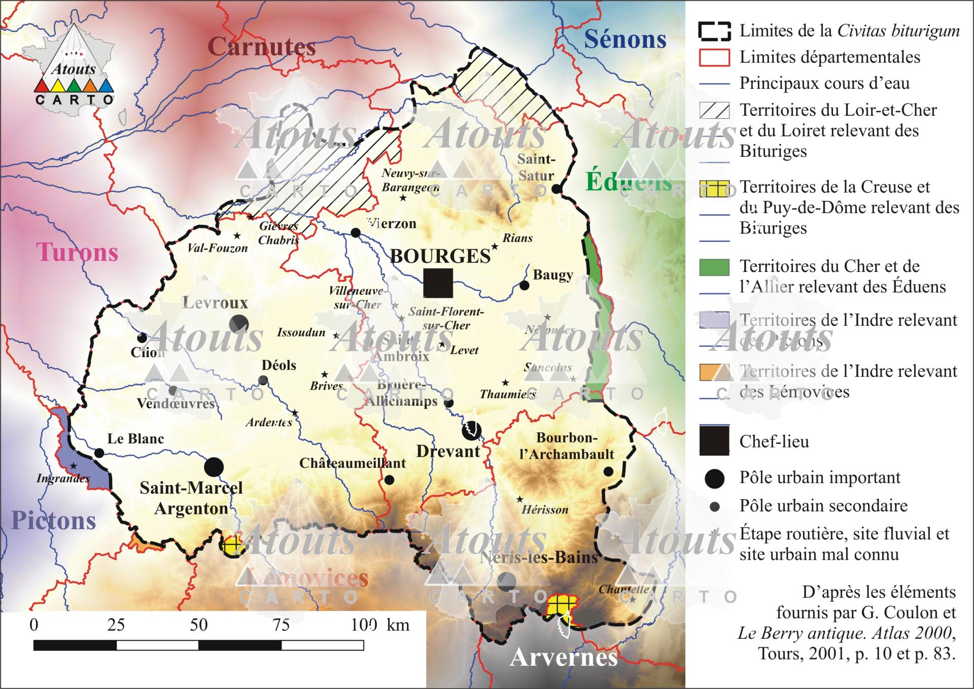 Carte pays biturige filigrane 300ppp