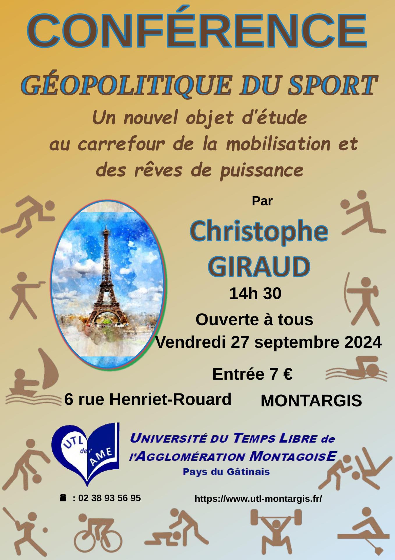 Geopolitique du sport utl de montargis