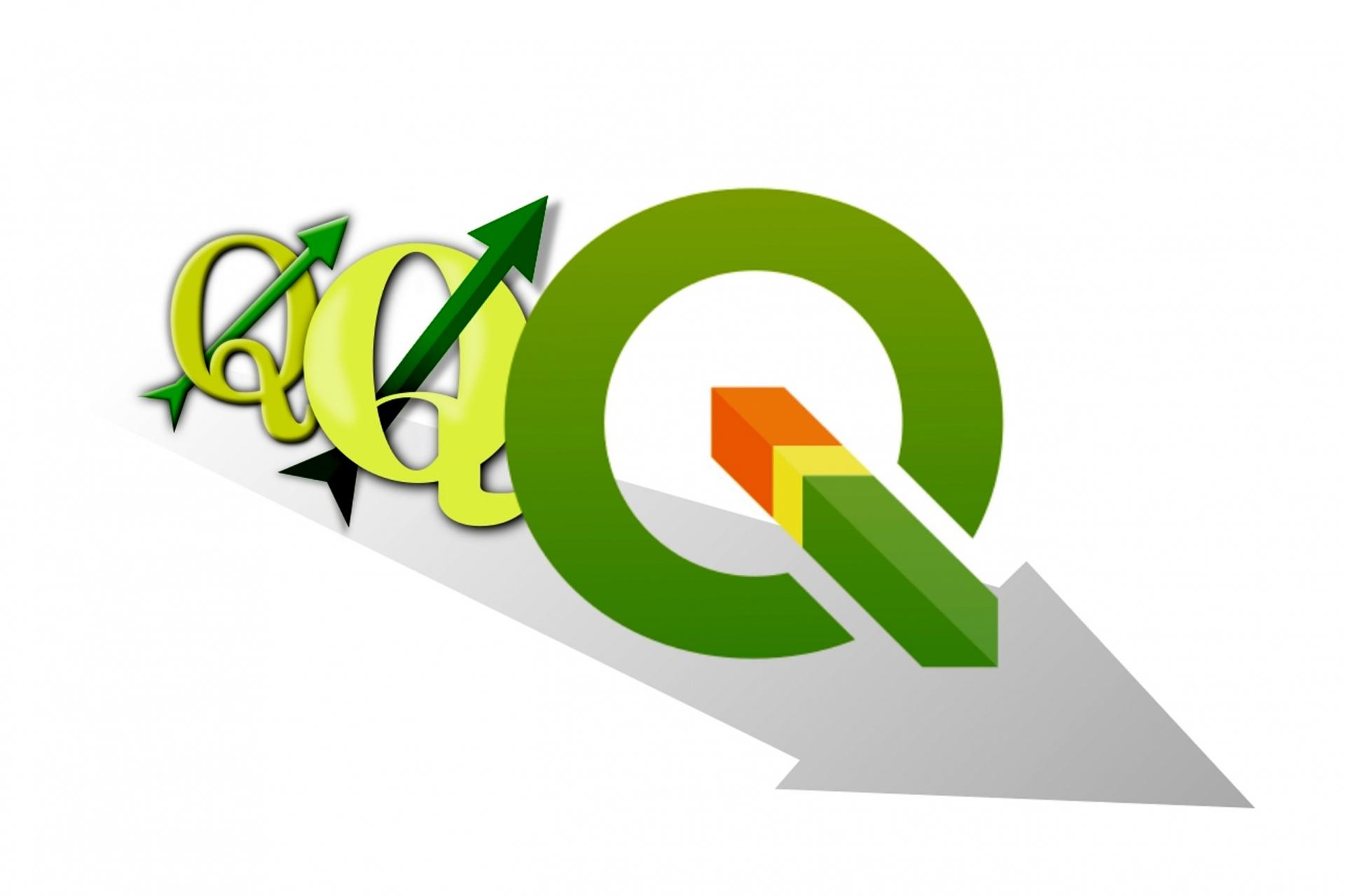 Logo qgis evolution