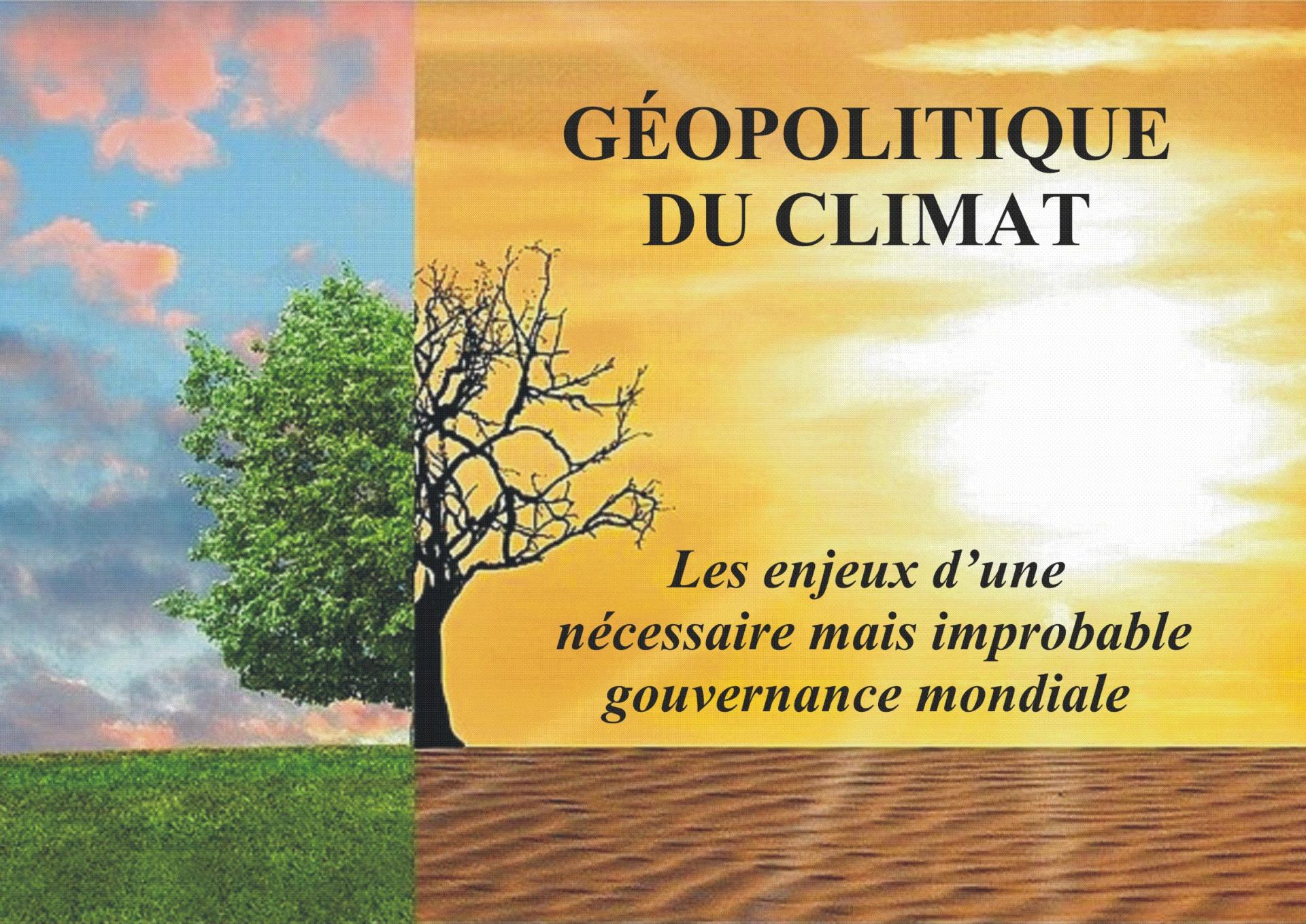 Visuel geopolitique du climat